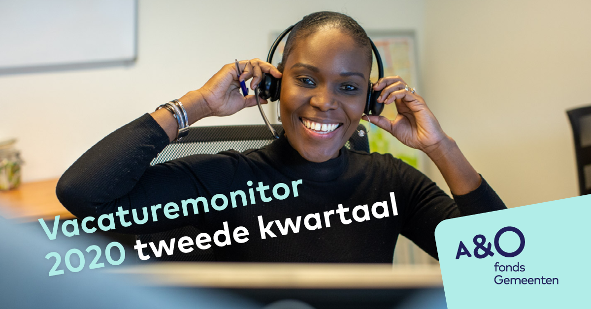 Arbeidsmarkt Vacaturemonitor 2e kwartaal 2020