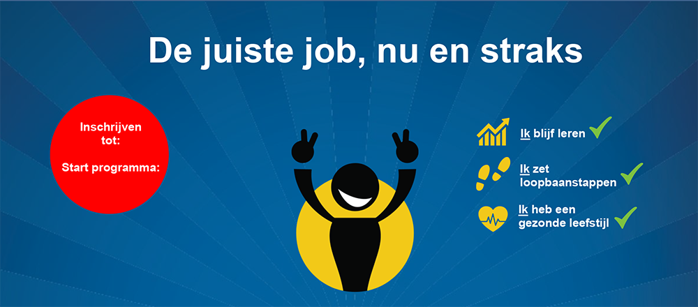 Handout De juiste job nu en straks update flyer 1000