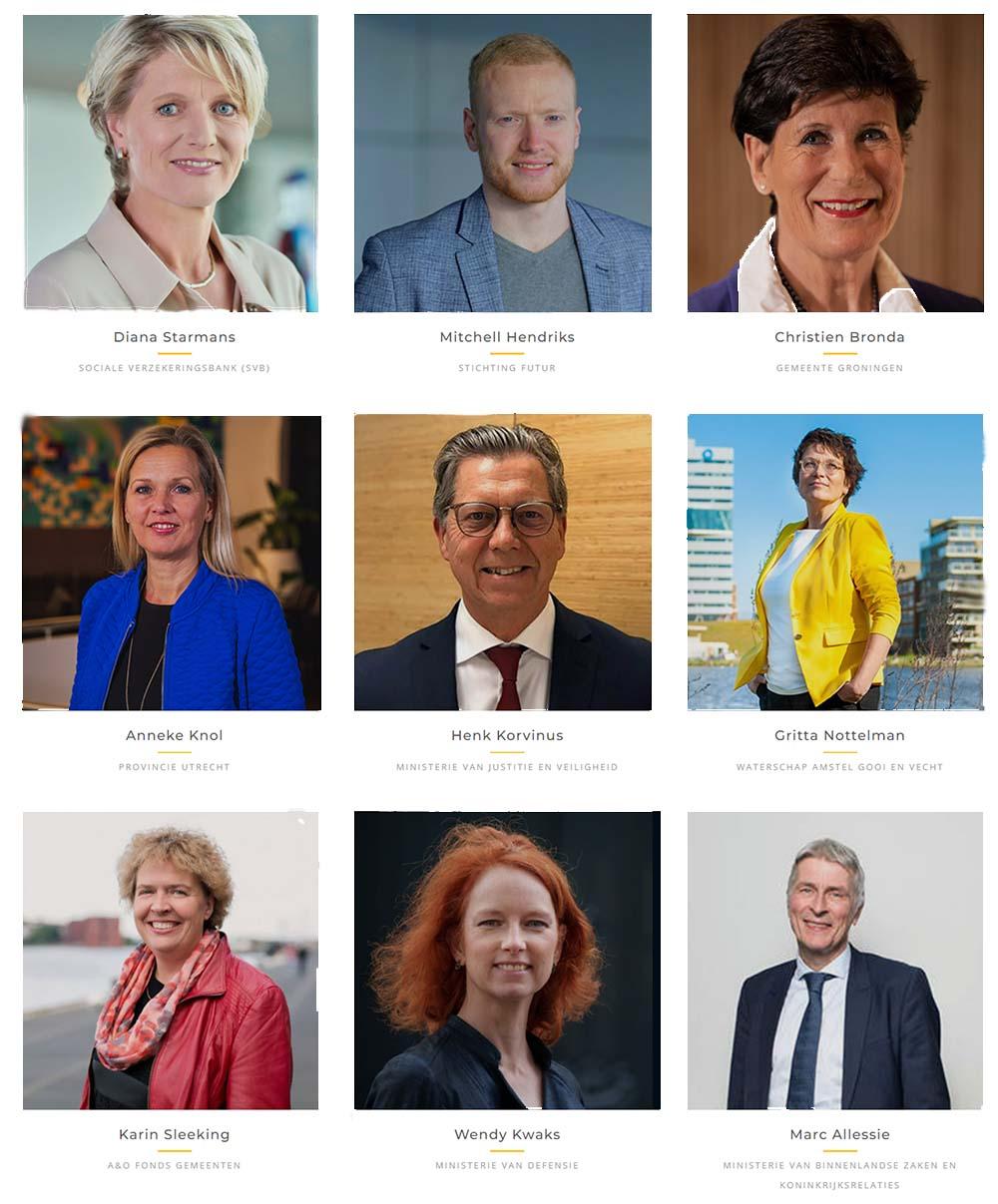 Juryleden ambtenaar jaar 2022