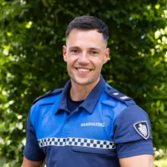 Martijn Schoemans, coördinator van de boa’s in Maassluis