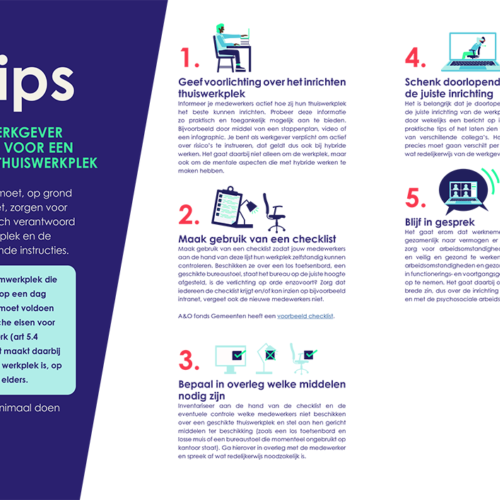 Vitaliteit 5tips gezond thuis werken voor de werkgever