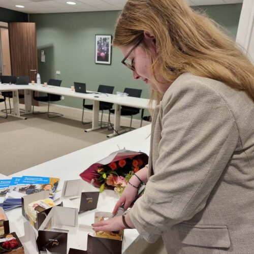 Diana Ouwehand 500ste lid community arbeidsmarktstrategie 1000