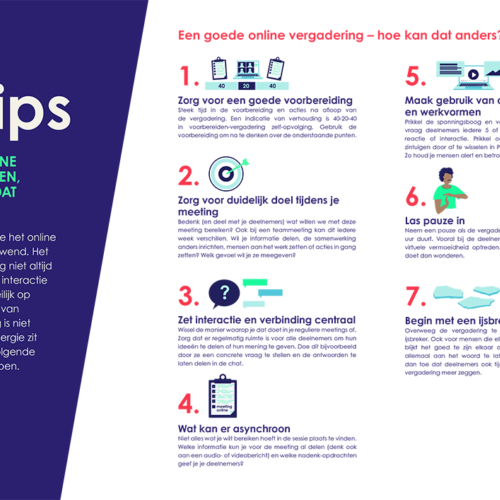 Hybride werken 7 tips online vergaderen 2