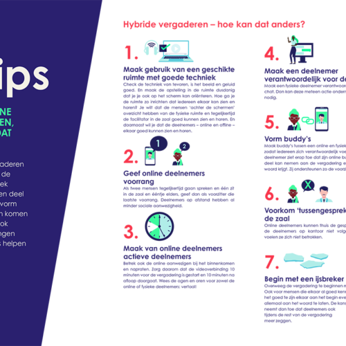 Hybridewerken 7 tips online vergaderen3