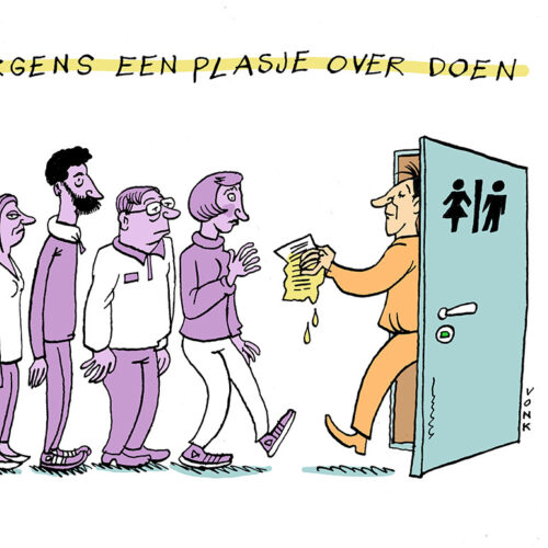 Cartoon berend vonk jeukwoord2024