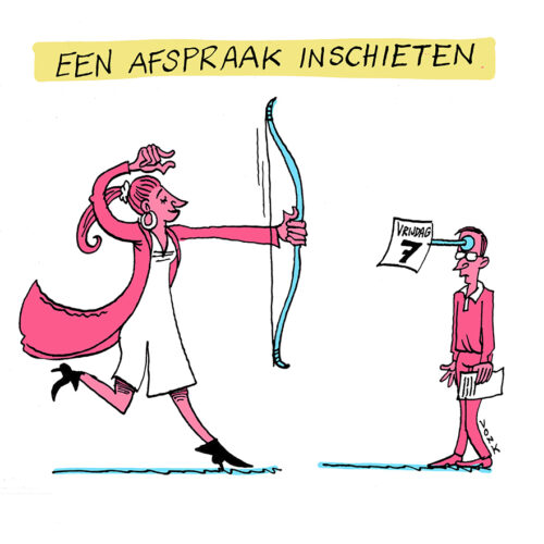 Jeukwoord 2024 afspraak inschieten