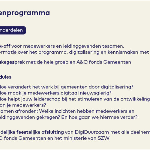 Schema leidinggevendenprogramma digiduurzaam