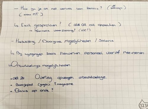 Flap binden personeel 2