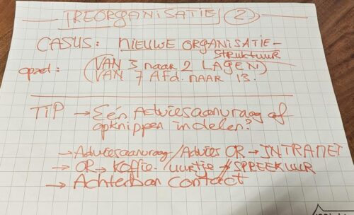 Flap reorganisatie 2
