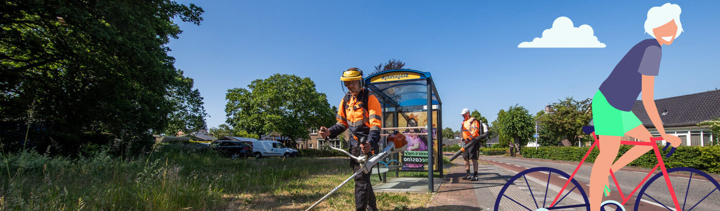 Fiets naar jewerk dag 1400