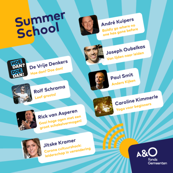 AO Summer School 2020 Programma 600x600 met logo