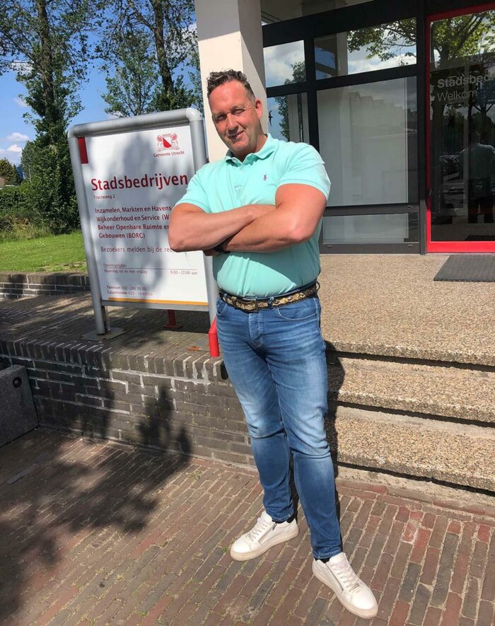 Bas van der Veer  transport en inzamelen gemeente Utrecht