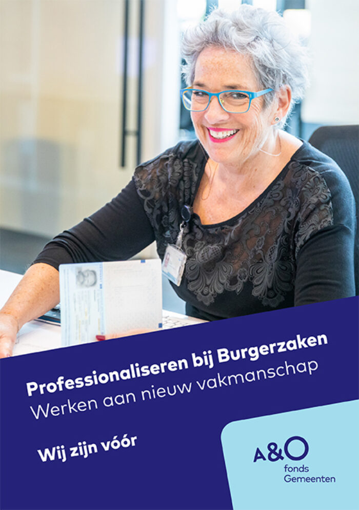 Burgerzaken Professionaliseren Paper 500