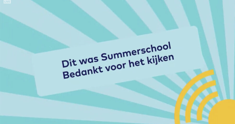 Summerschool 2020 platform einde